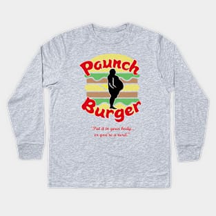 Put it in Your Body, or You're a Nerd. Kids Long Sleeve T-Shirt